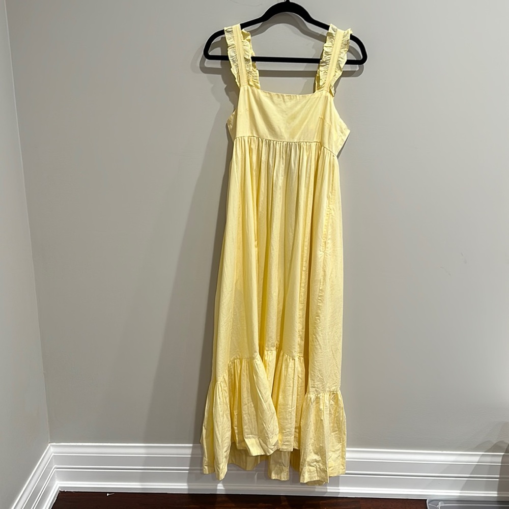 Free People Bow Back Maxi Dress